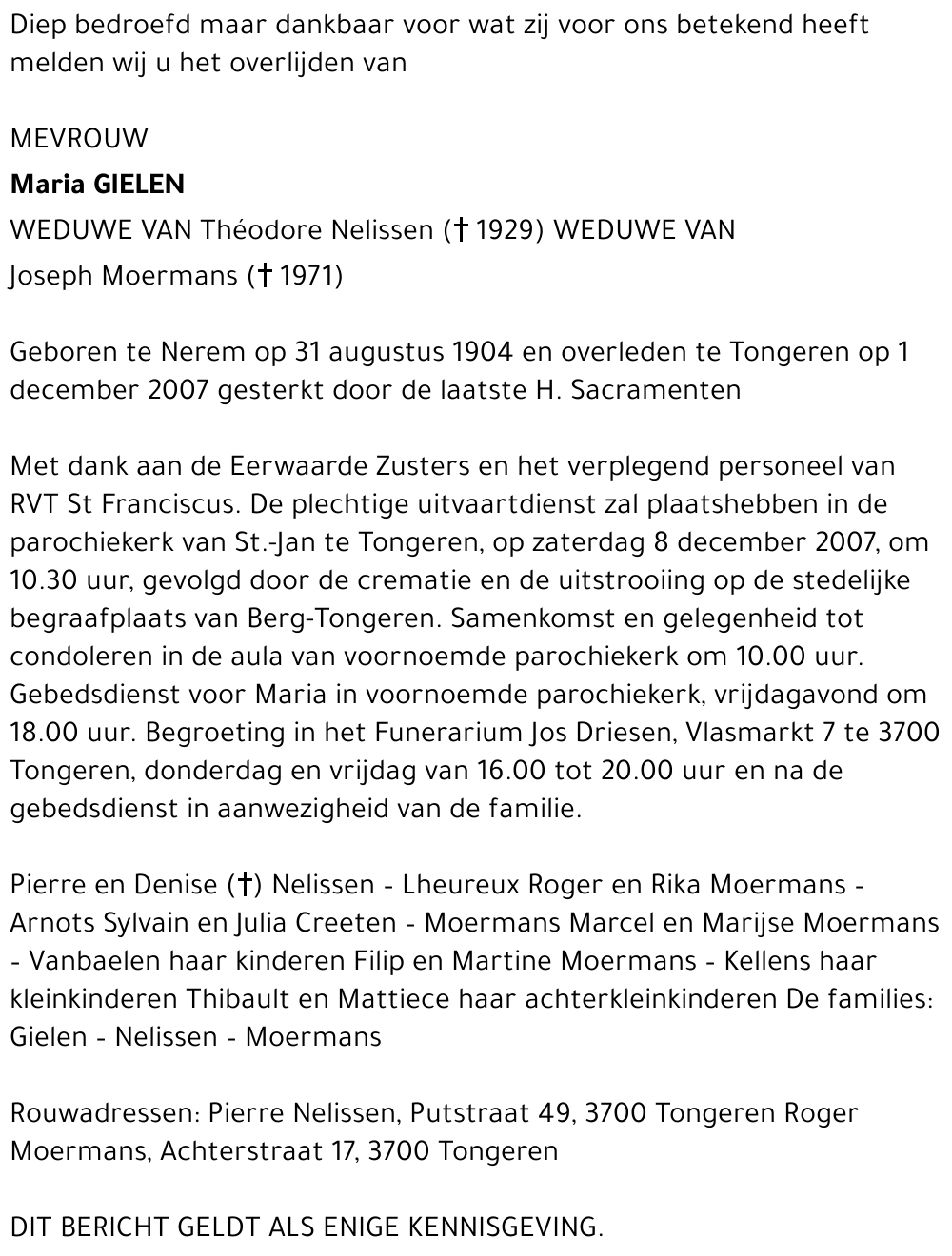 Maria Gielen