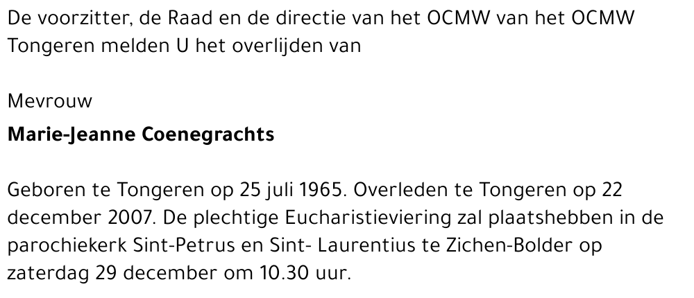 Marie-Jeanne Coenegrachts