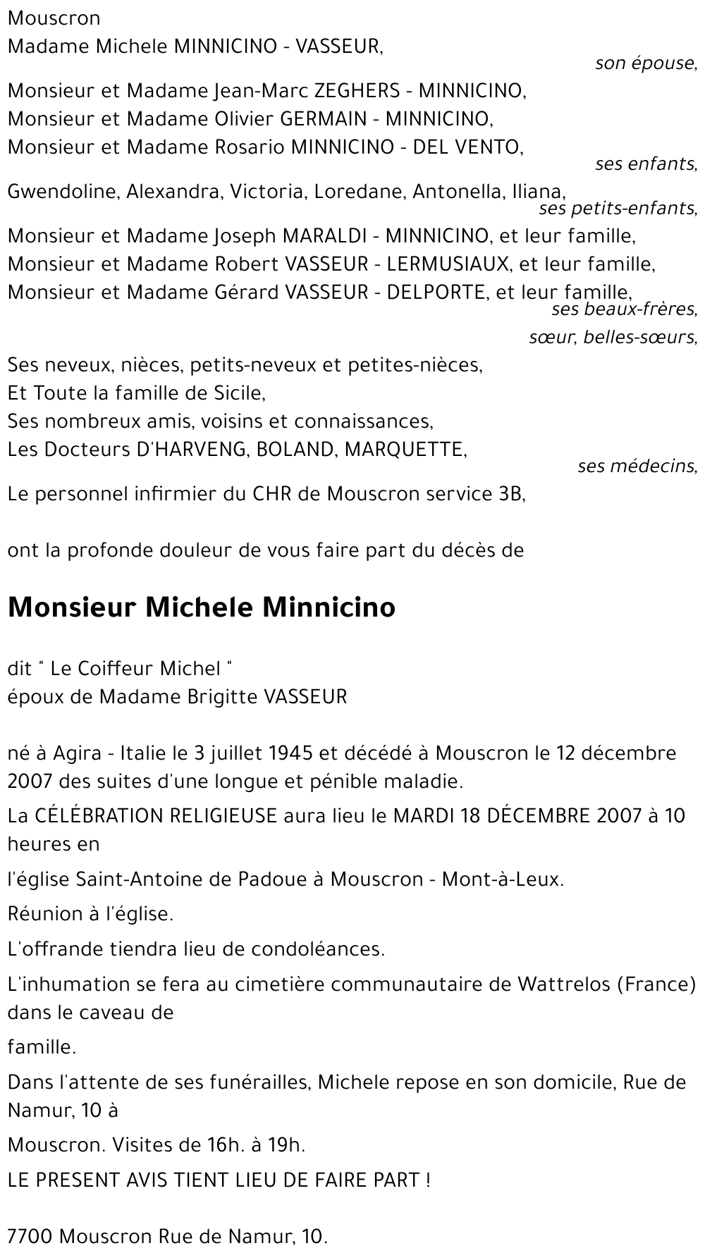 Michele Minnicino