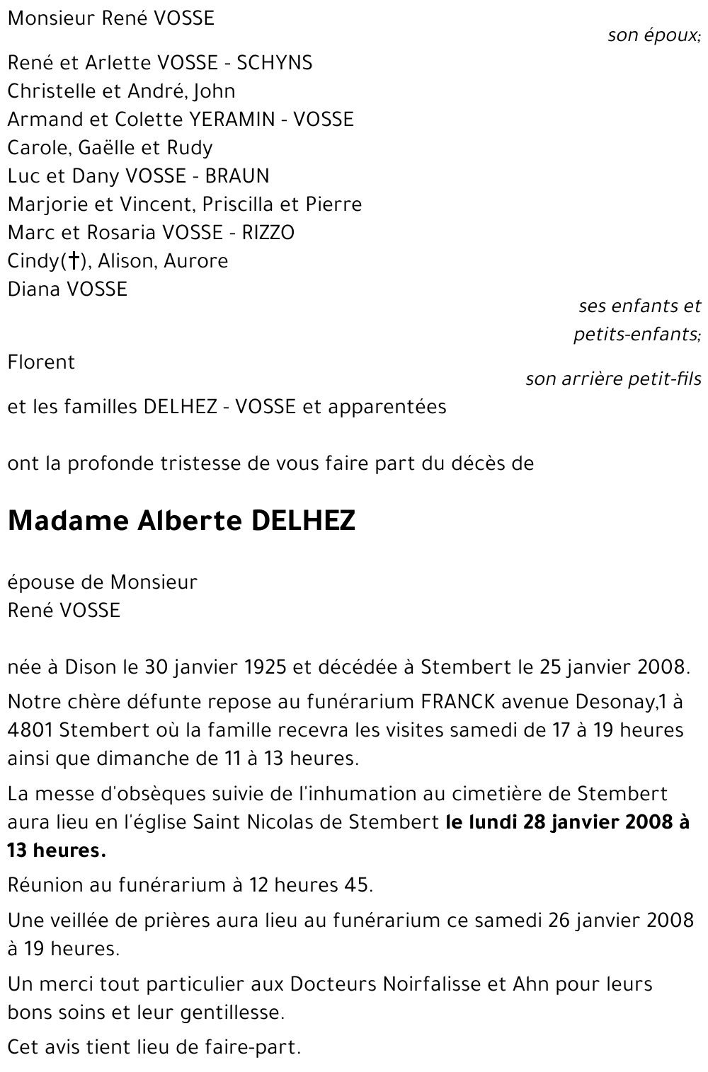 Alberte DELHEZ