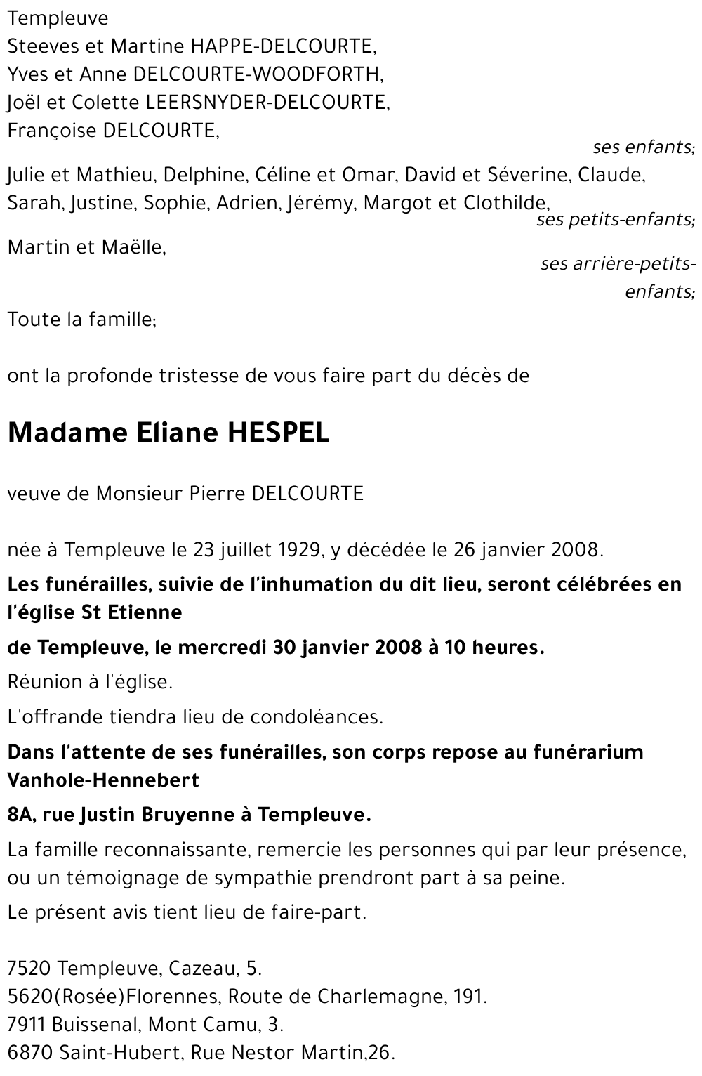 Eliane HESPEL