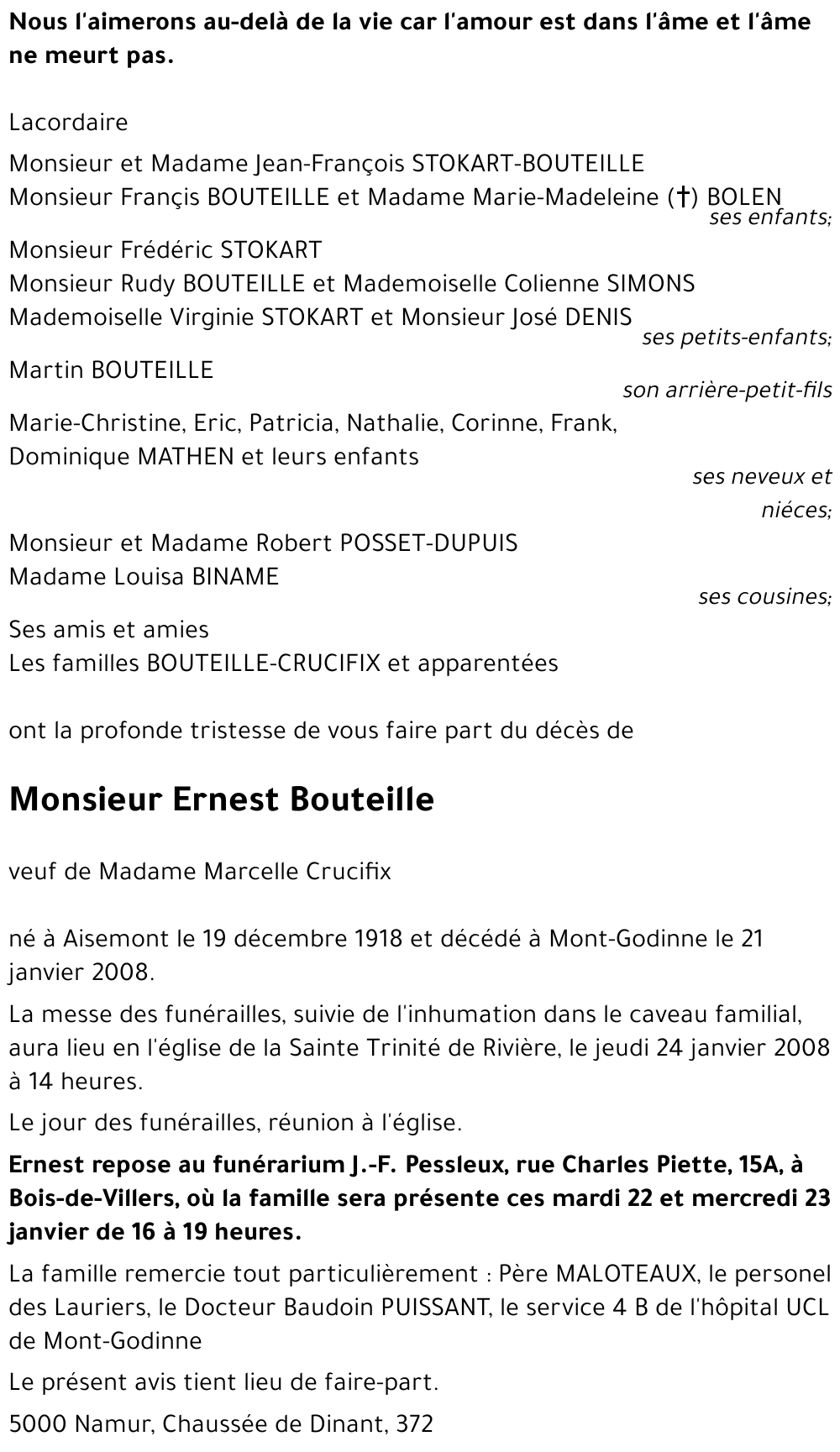Ernest Bouteille