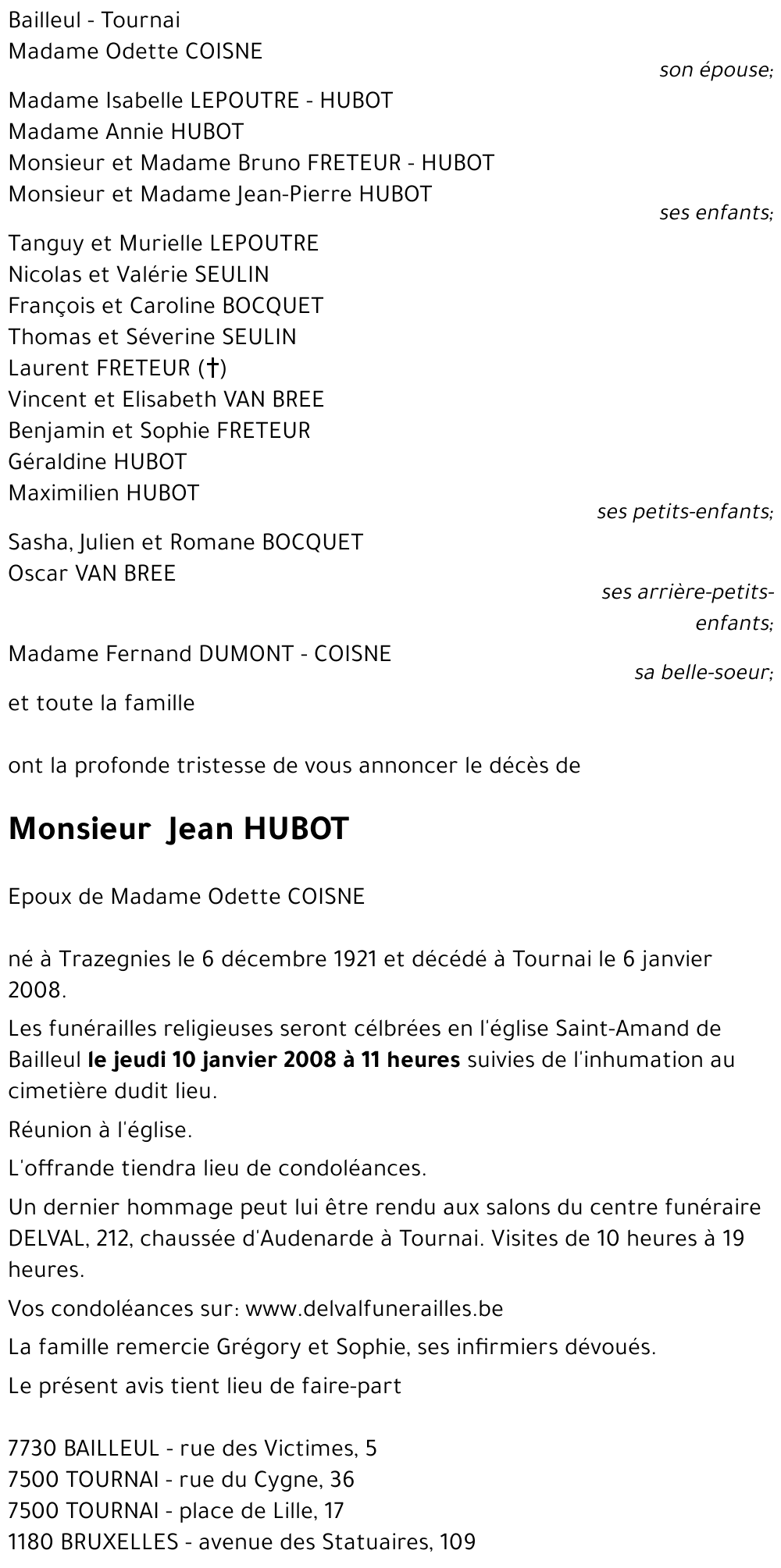 Jean HUBOT