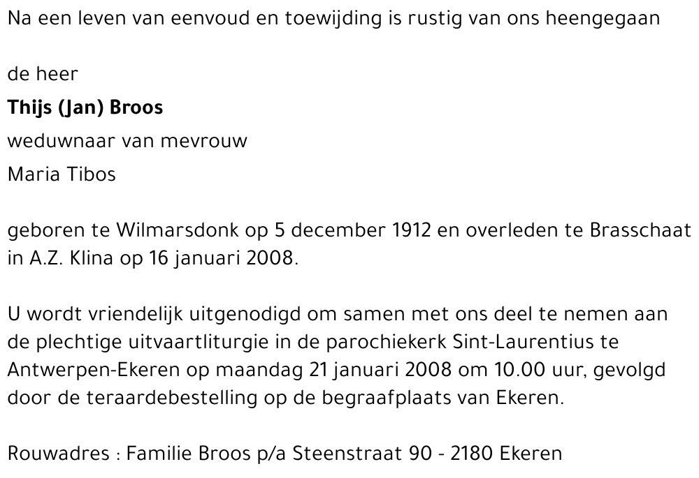 Joannes Broos