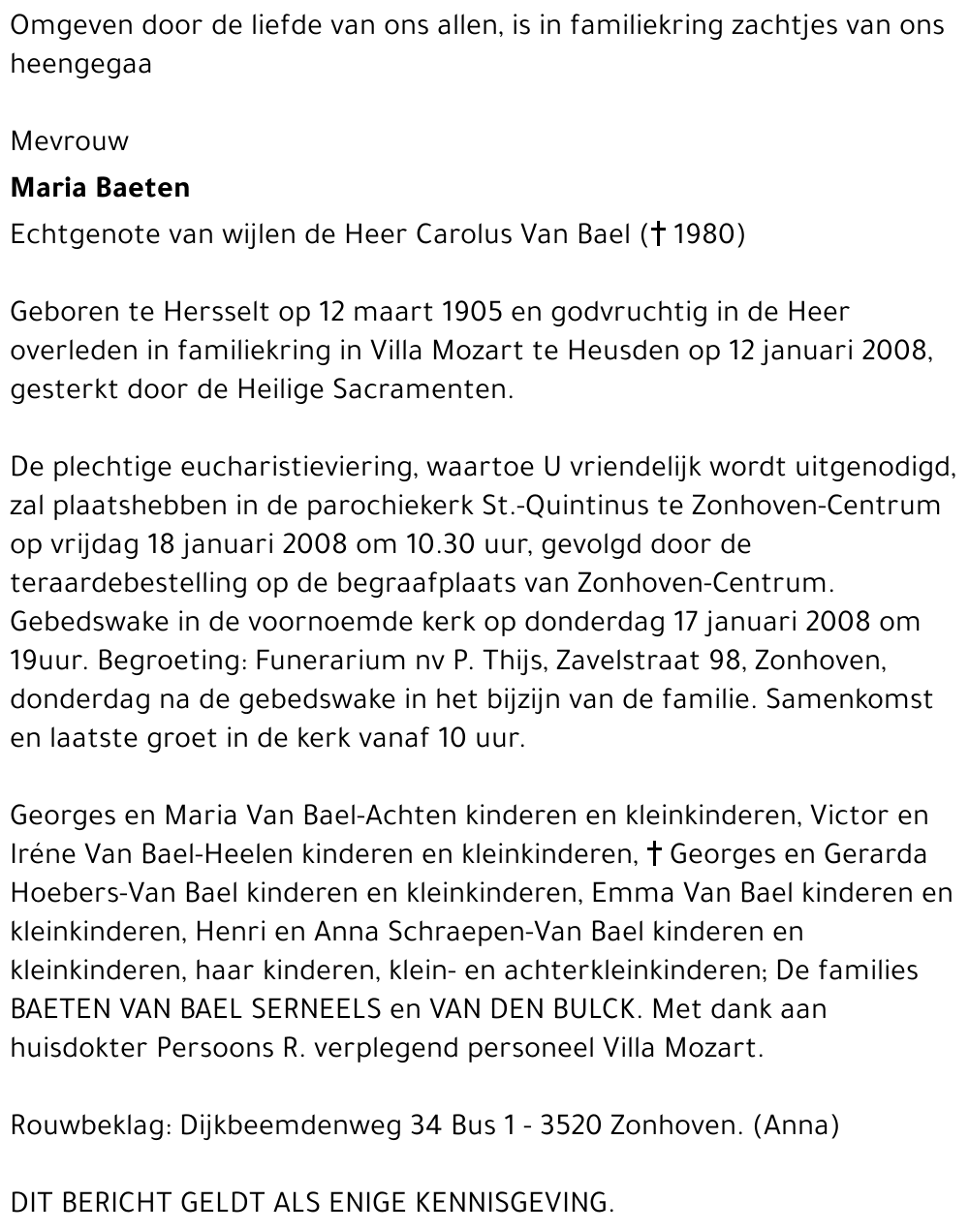 Maria Baeten
