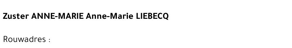 Anne-Marie Liebecq