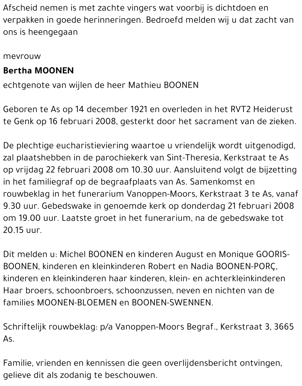 Bertha Moonen