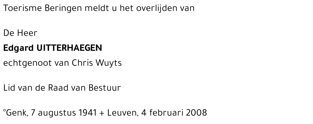 Edgard Uitterhaegen