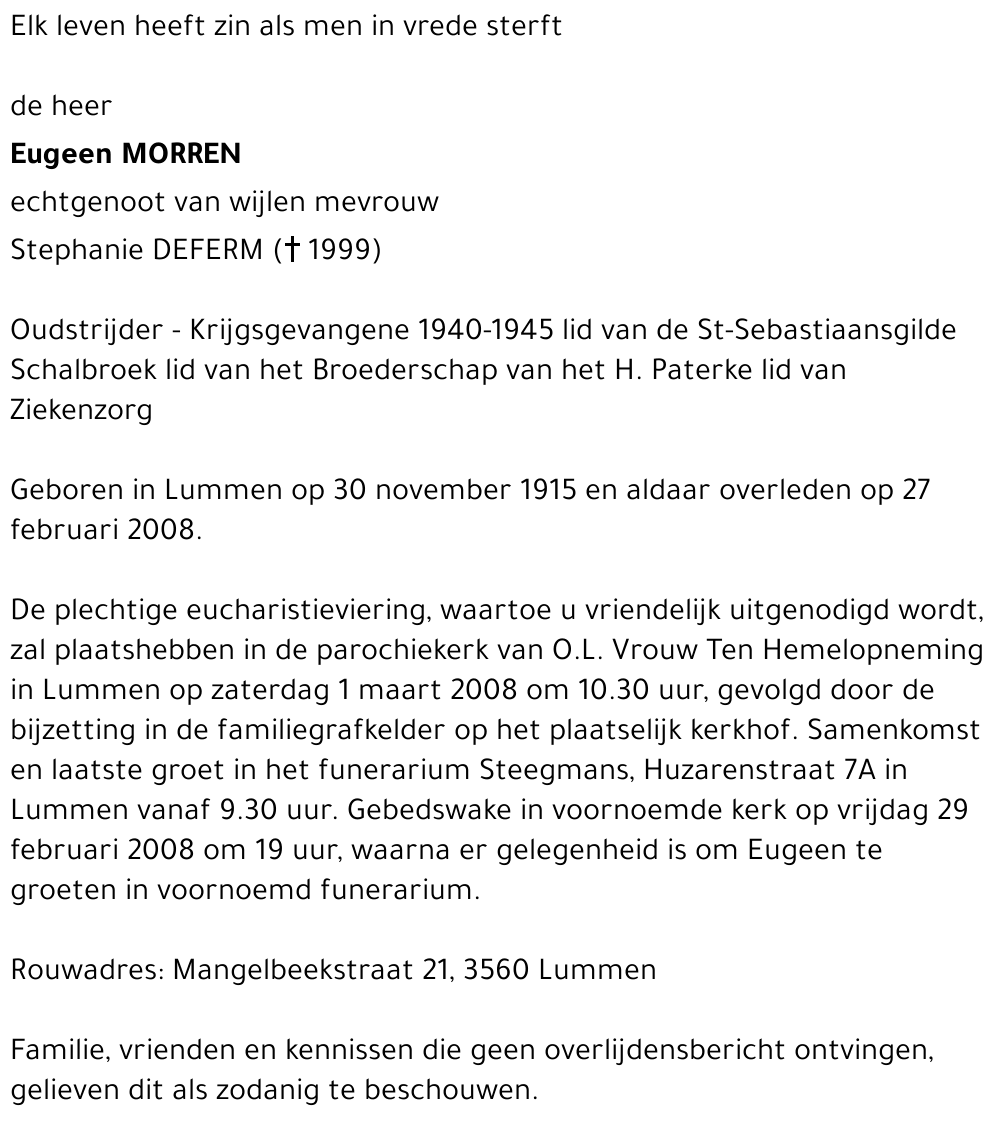 Eugeen Morren