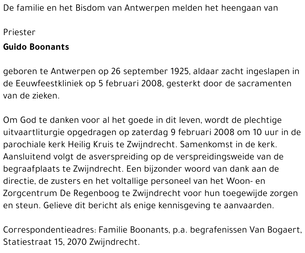 Guido Boonants
