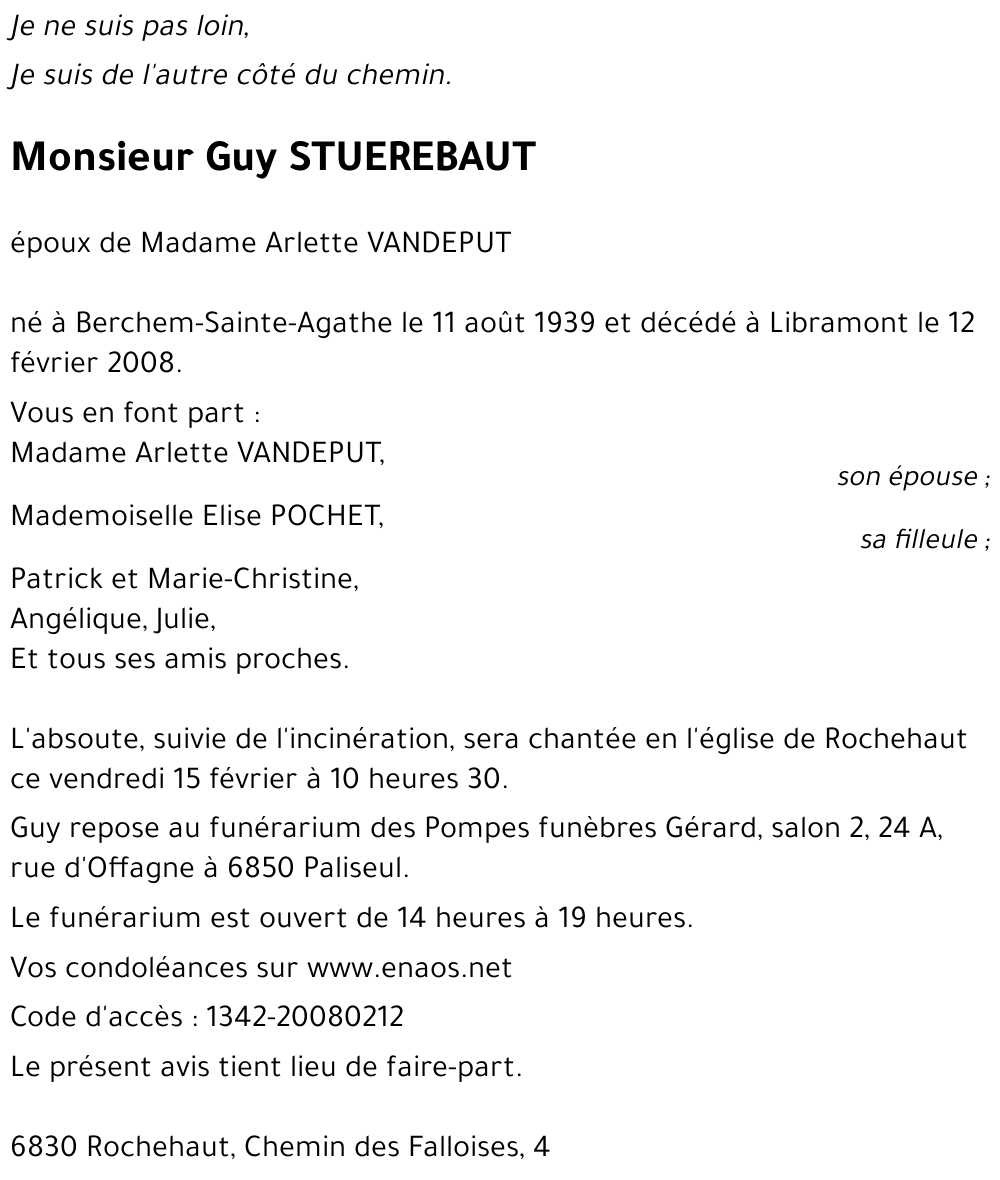 Guy STUEREBAUT