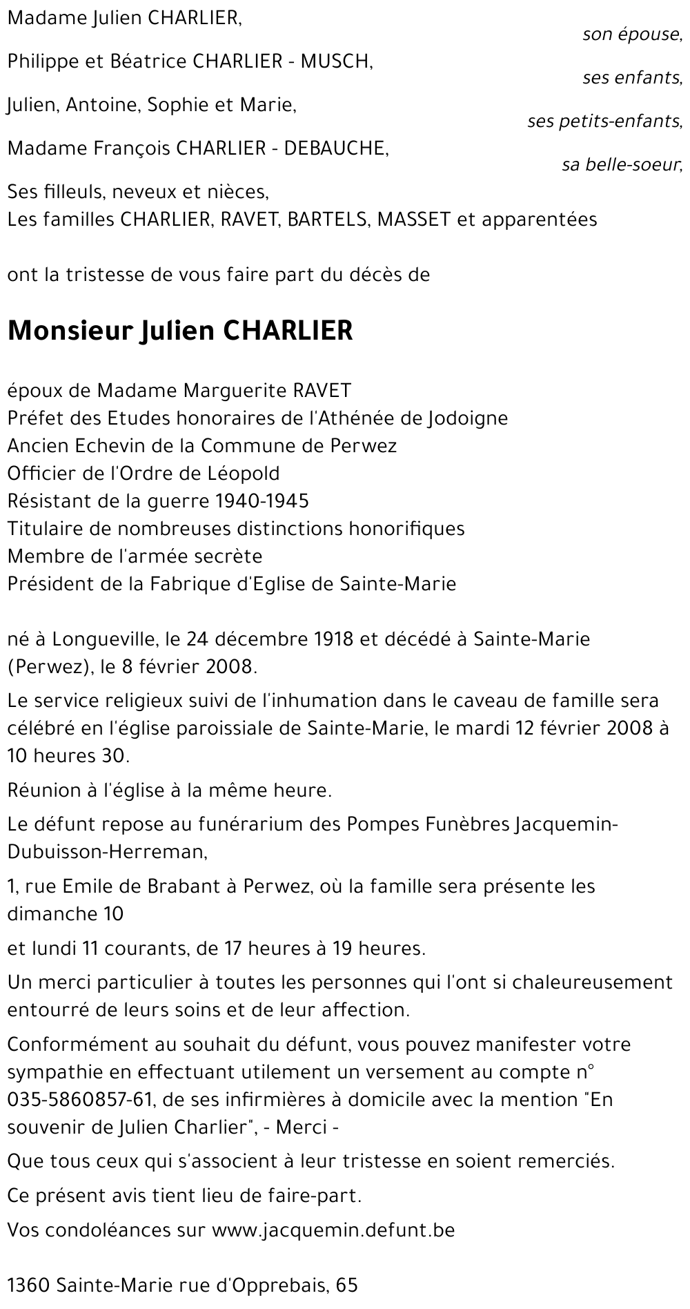Julien CHARLIER