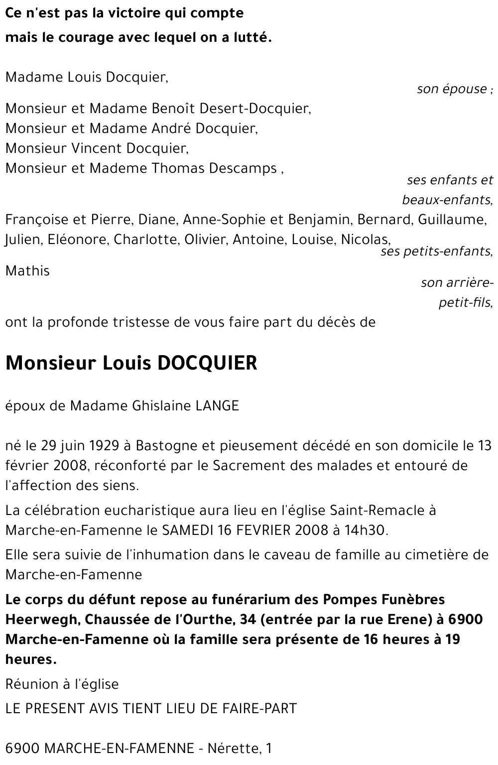 Louis DOCQUIER