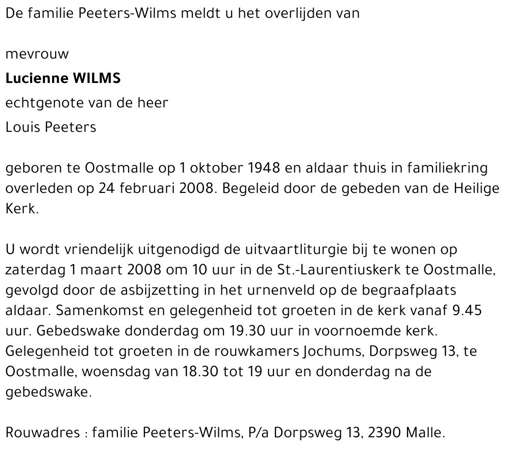 Lucienne Wilms