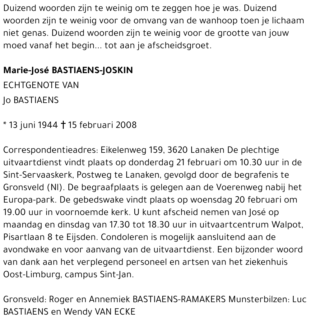 Marie-José Bastiaens-Joskin