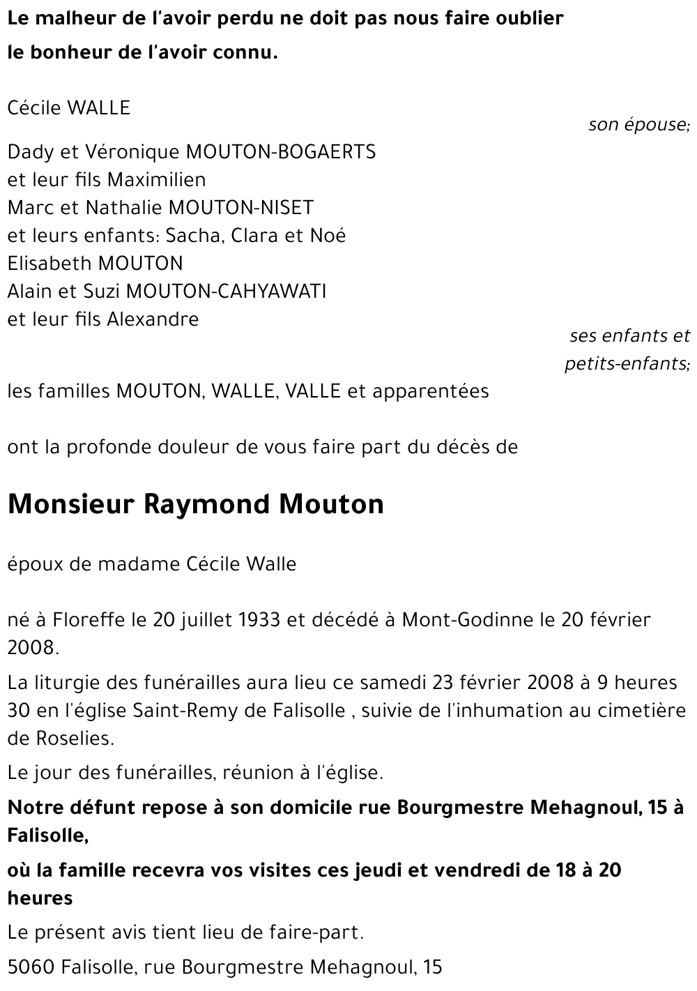 Raymond Mouton