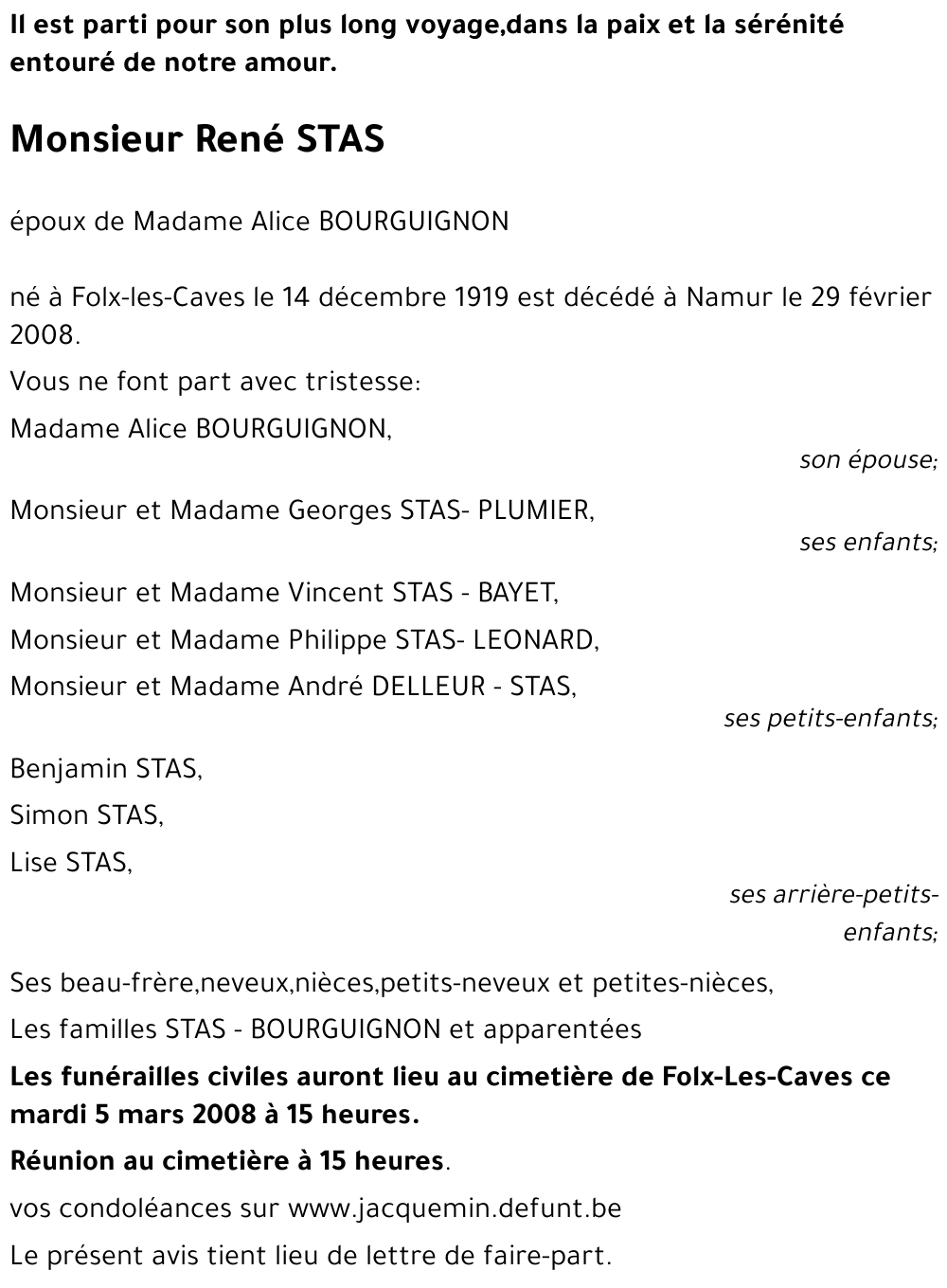 René STAS