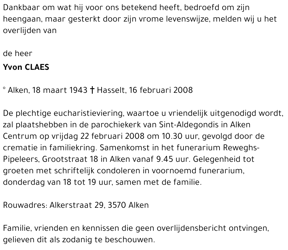 Yvon Claes