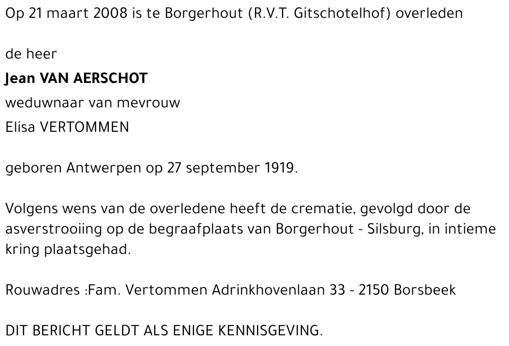 Adriaan Van Aerschot