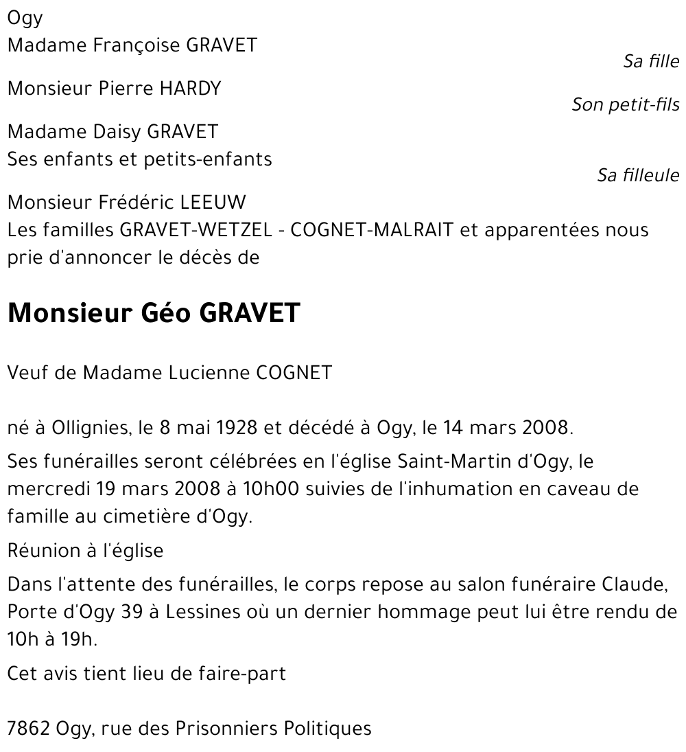 Géo GRAVET