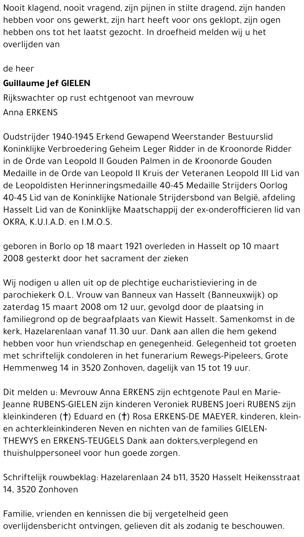 Guillaume Jef Gielen