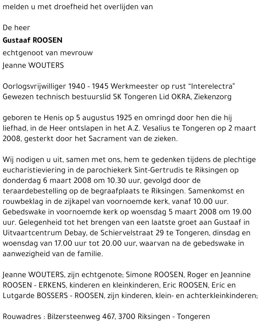 Gustaaf Roosen