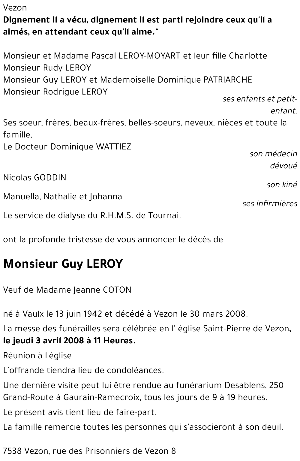 Guy LEROY