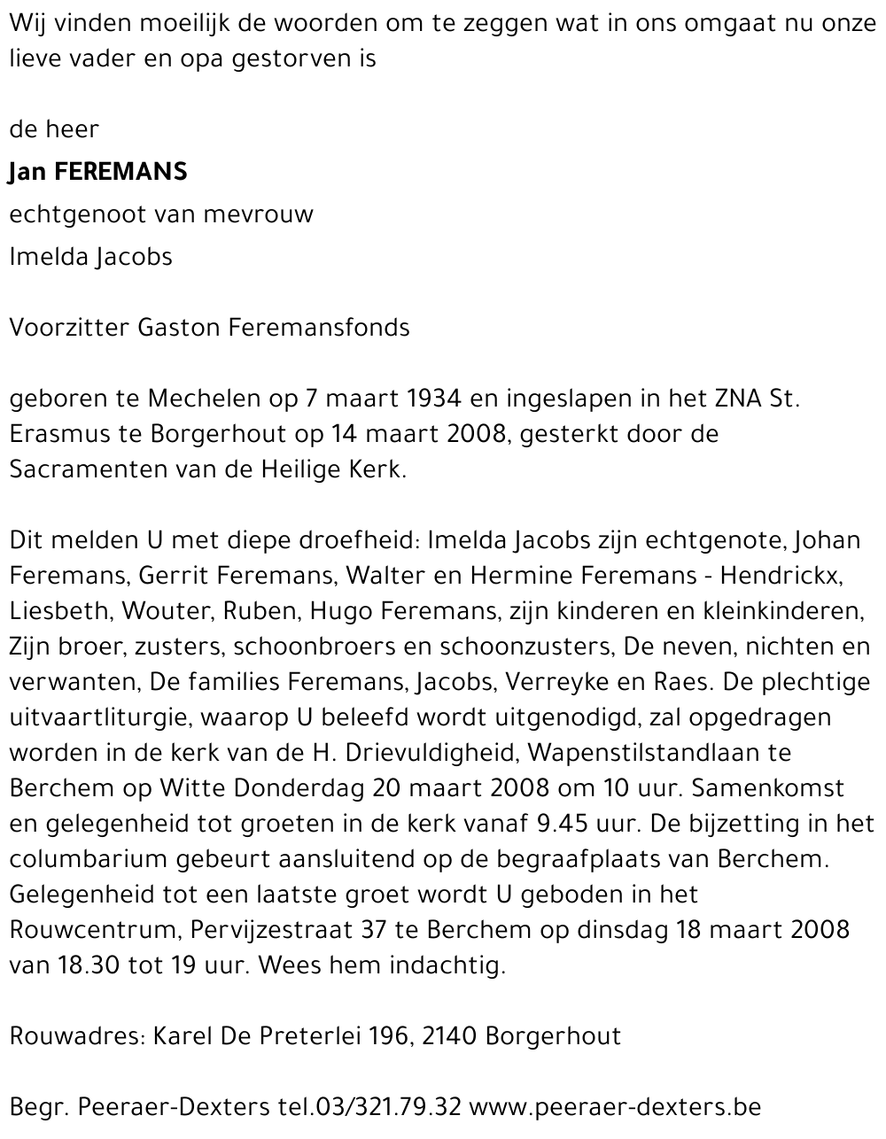 Jan Feremans
