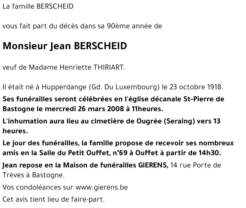 Jean BERSCHEID