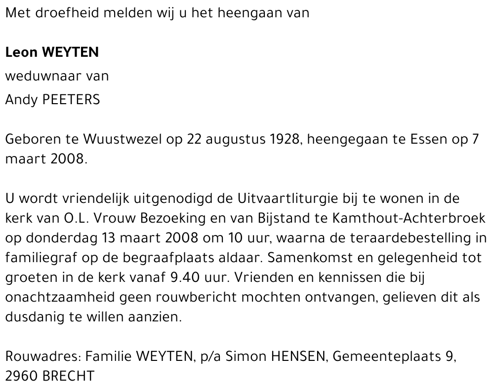 Leon Weyten