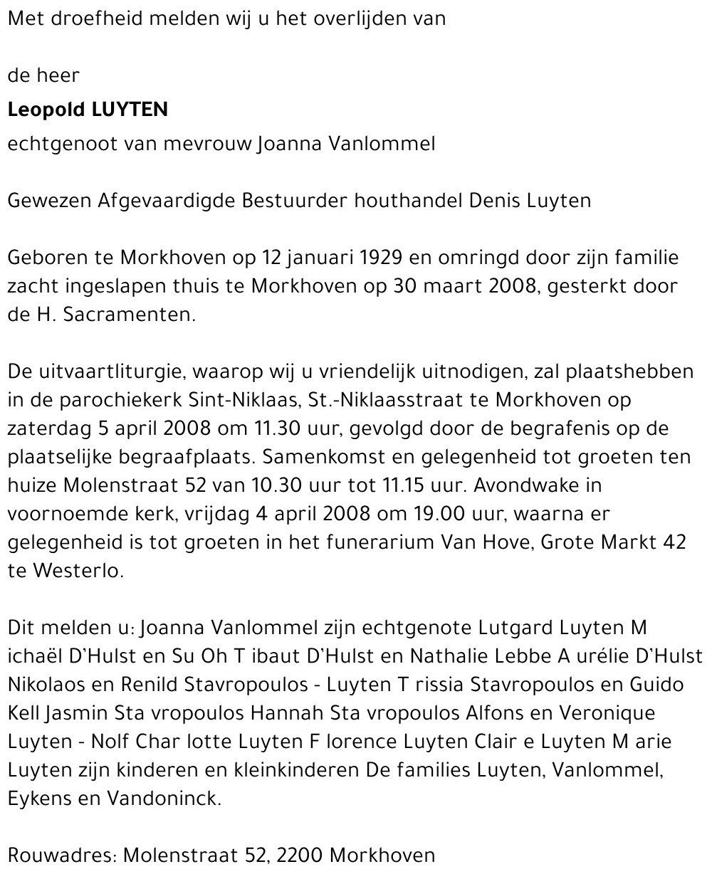 Leopold Luyten