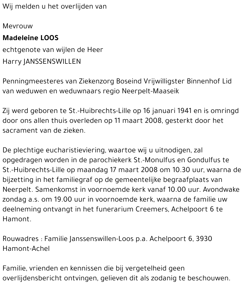 Madeleine Loos