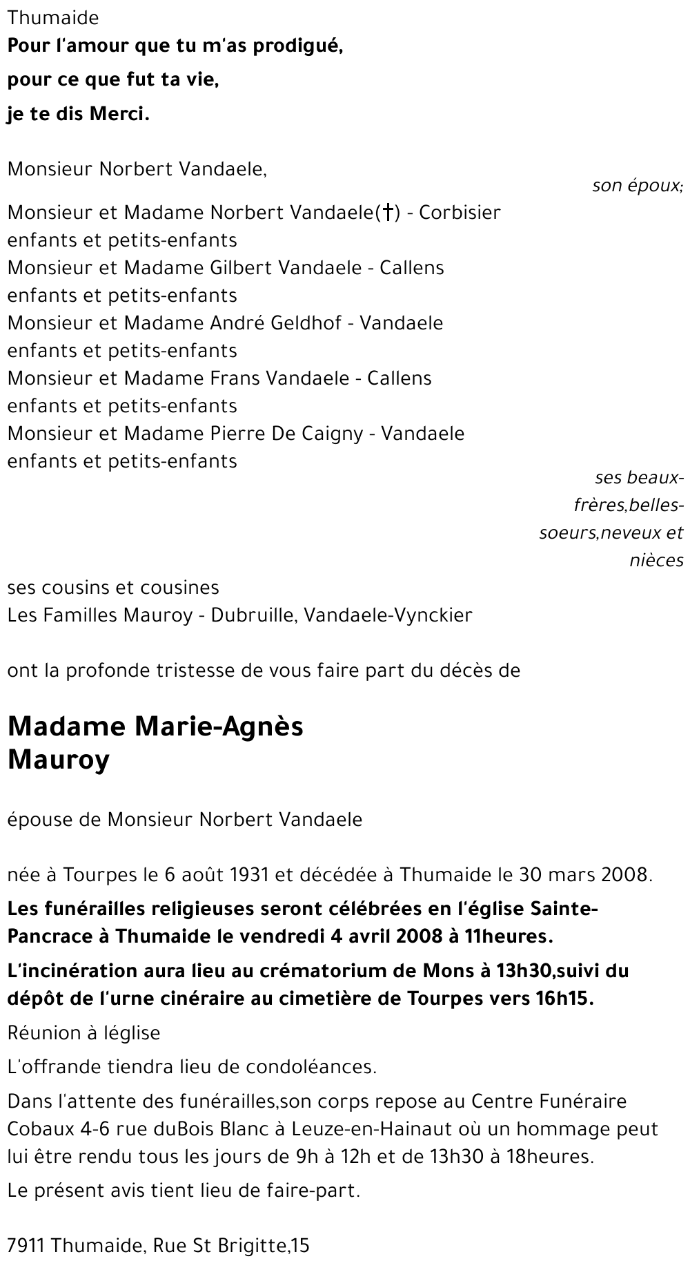 Marie-Agnès Mauroy