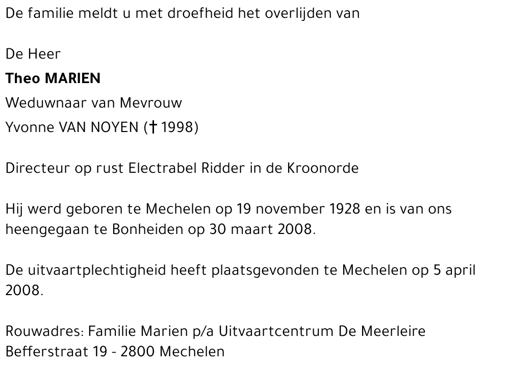 Theo Marien