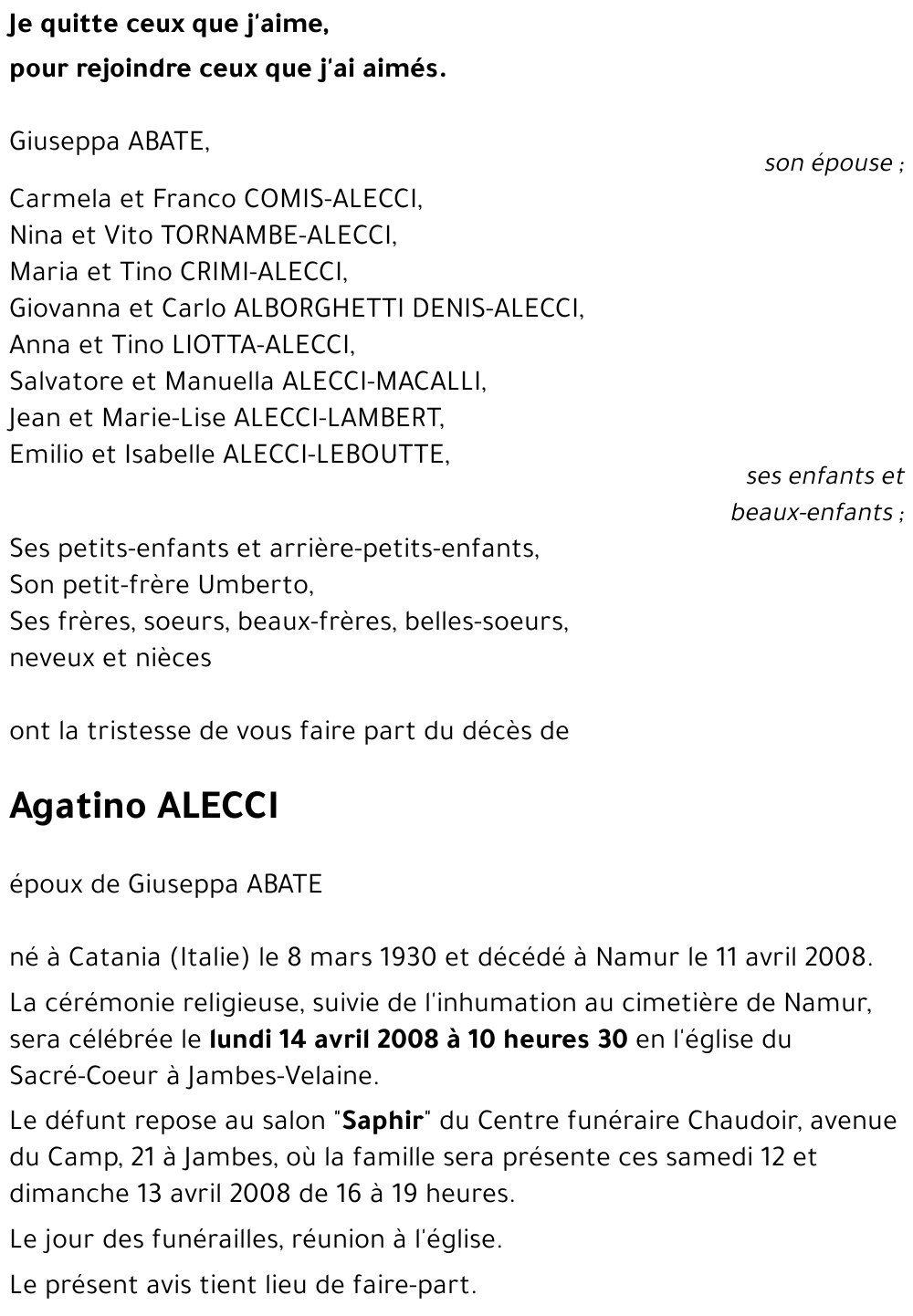 Agatino ALECCI