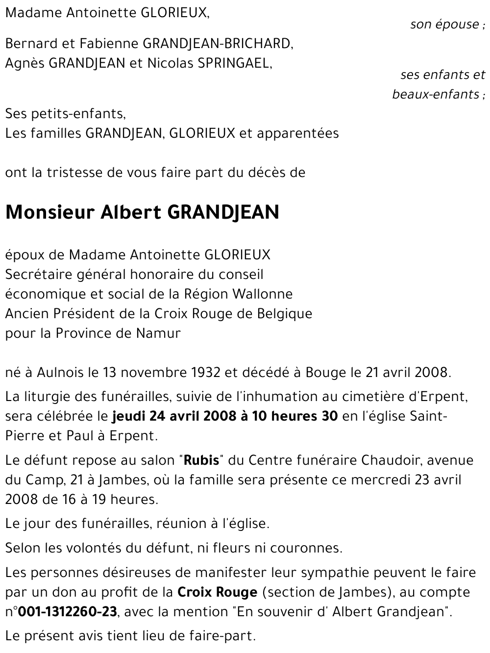 Albert GRANDJEAN