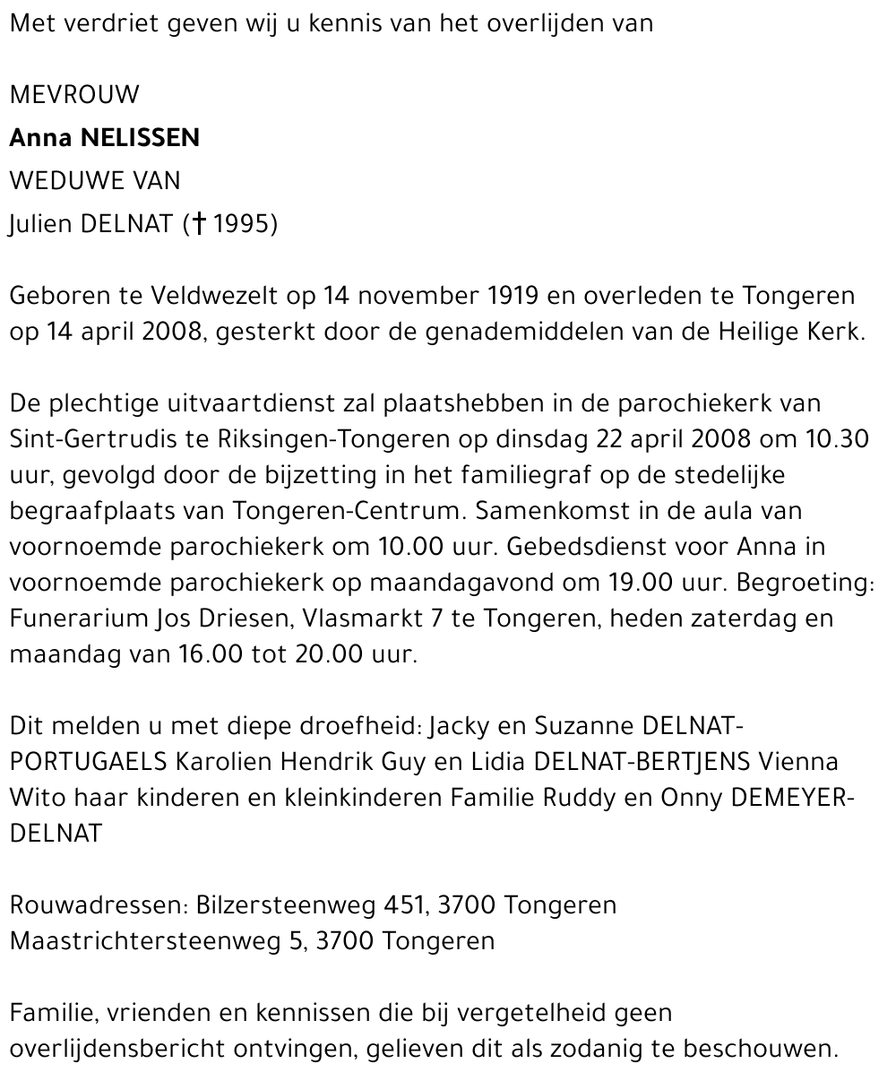 Anna Nelissen