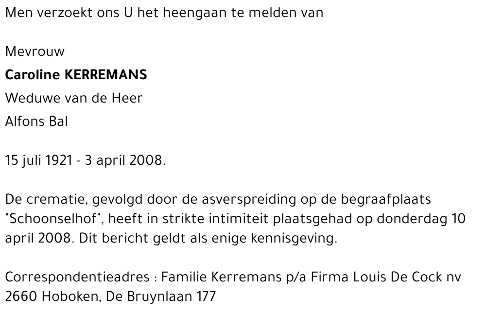 Caroline Kerremans