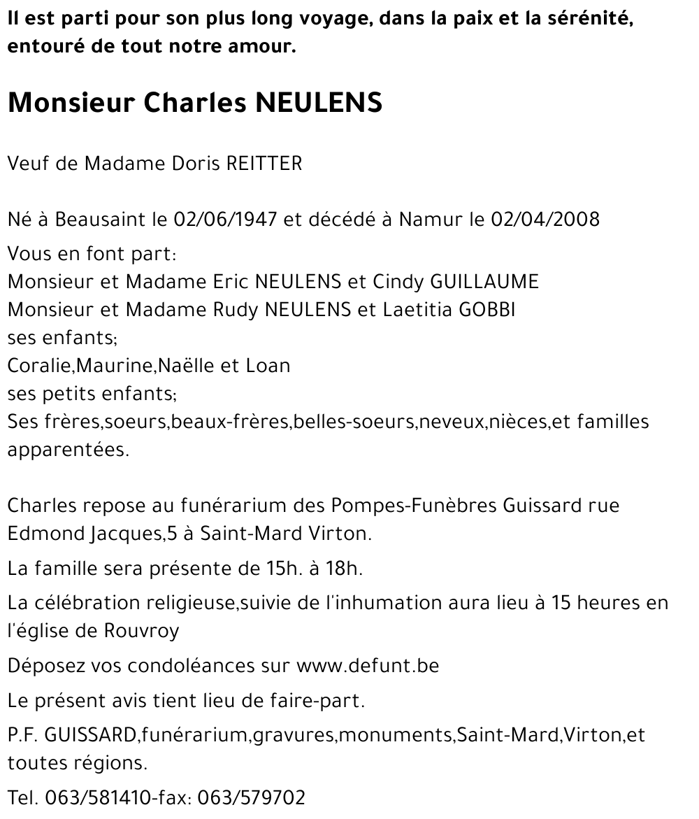 Charles NEULENS