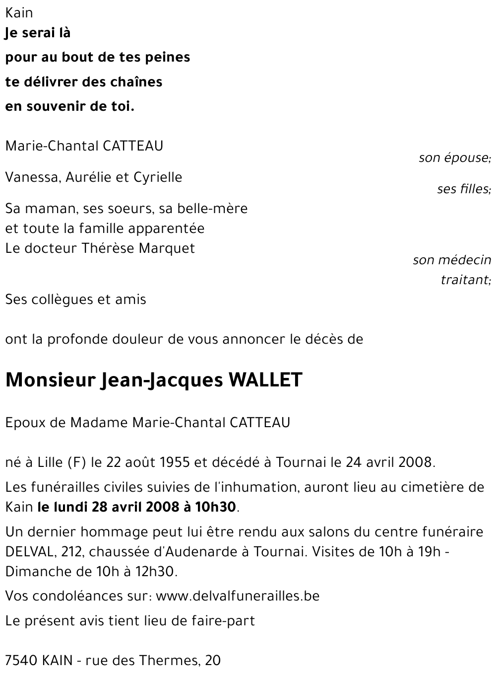Jean-Jacques WALLET