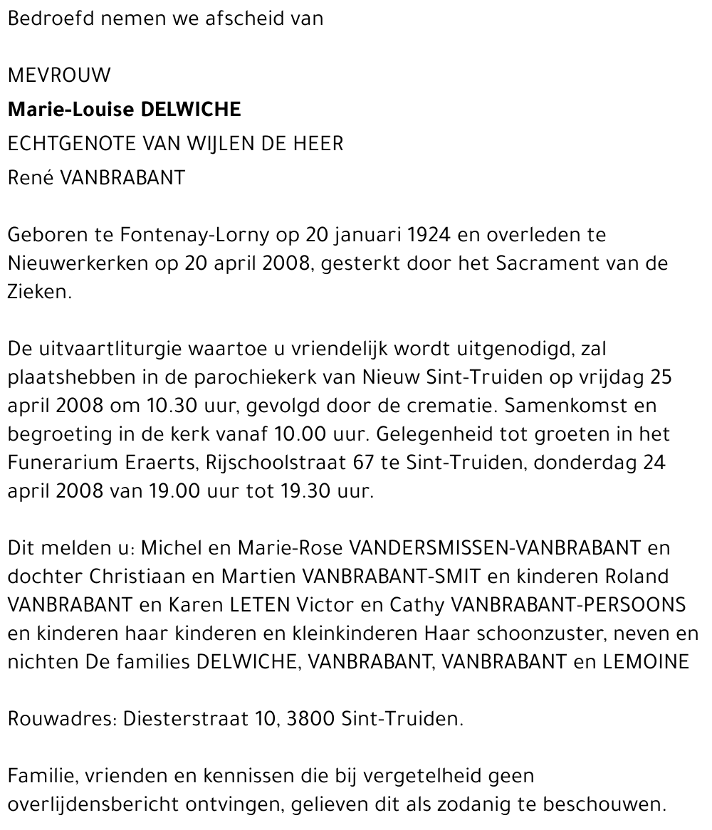 Marie-Louise Delwiche