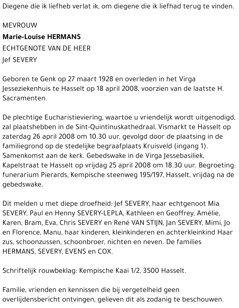 Marie-Louise Hermans