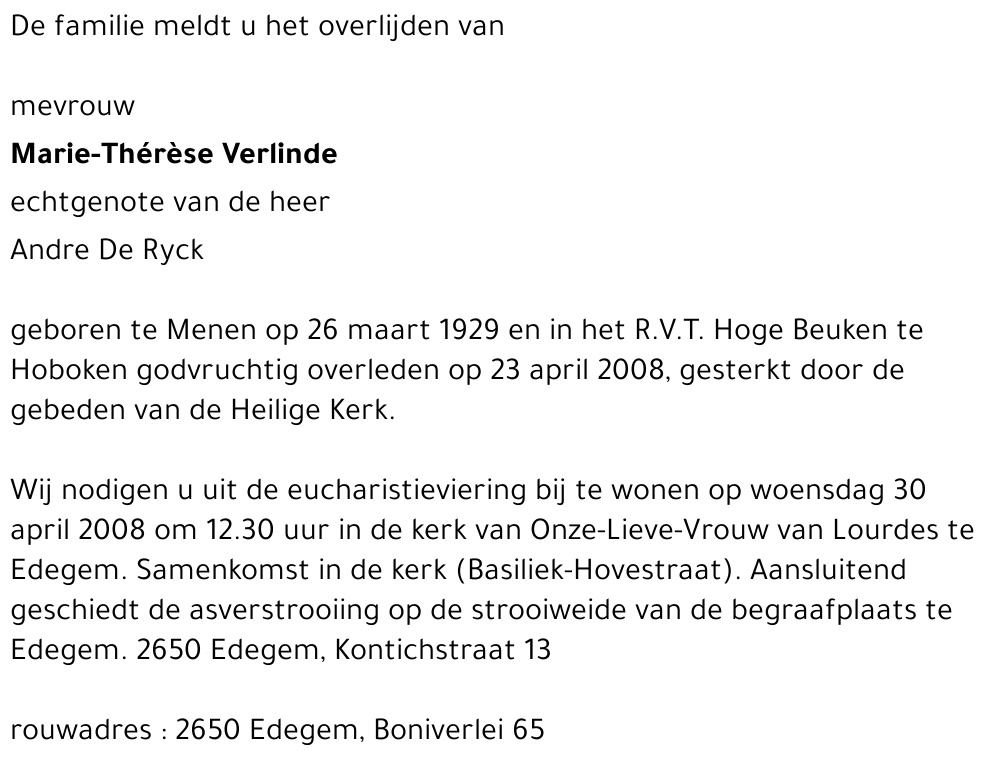 Marie-Thérèse Verlinde