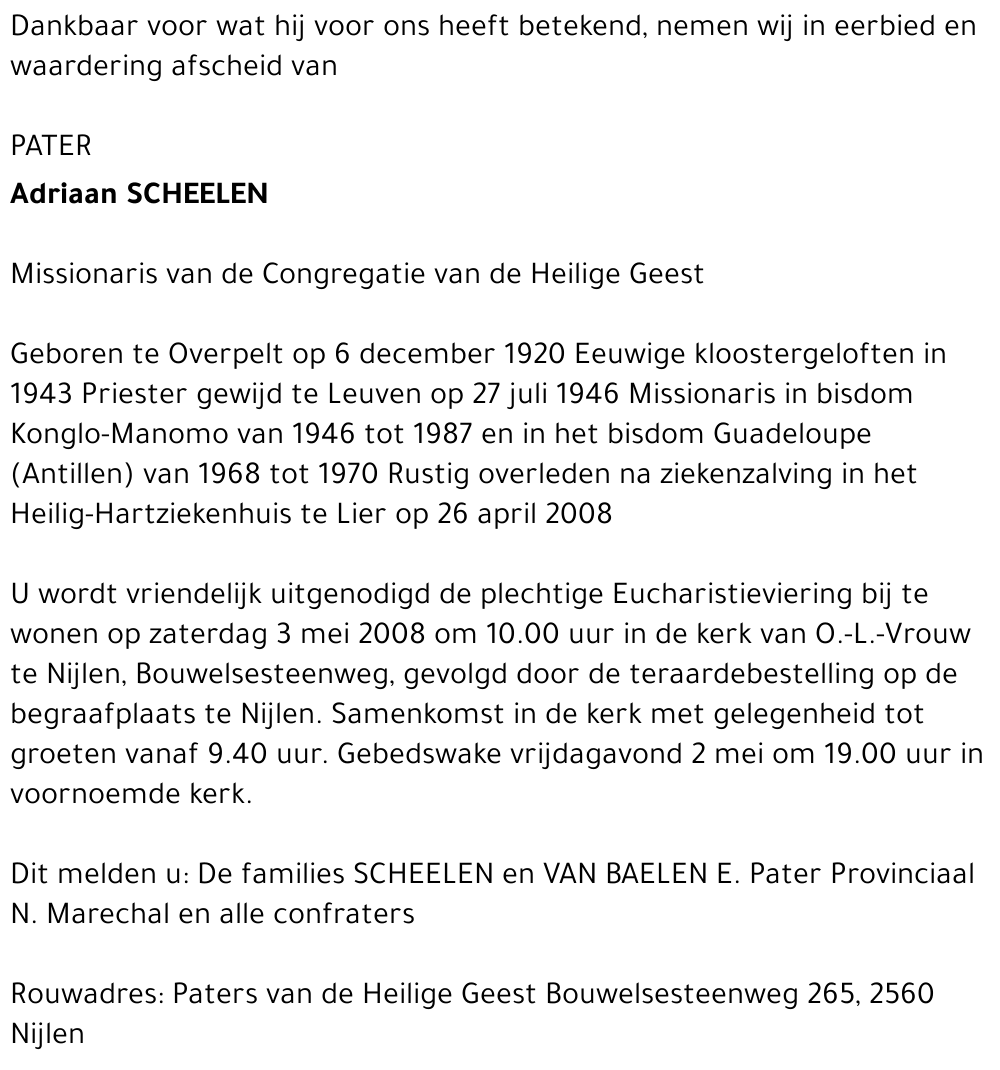 Pater Adriaan Scheelen