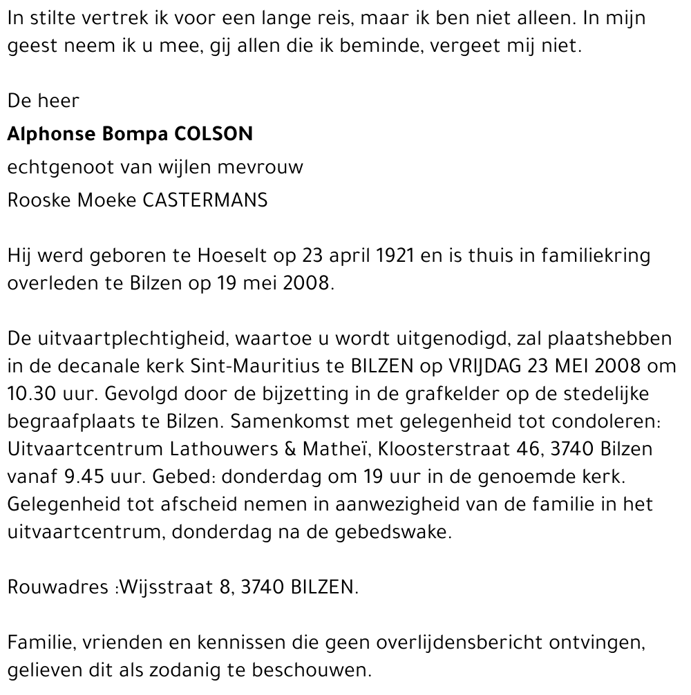 Alphonse Colson