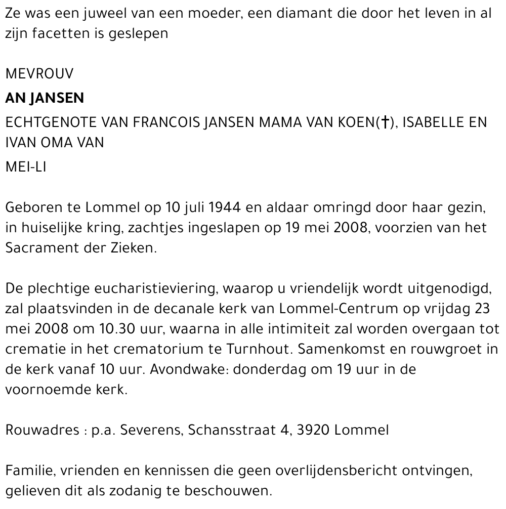 An Jansen
