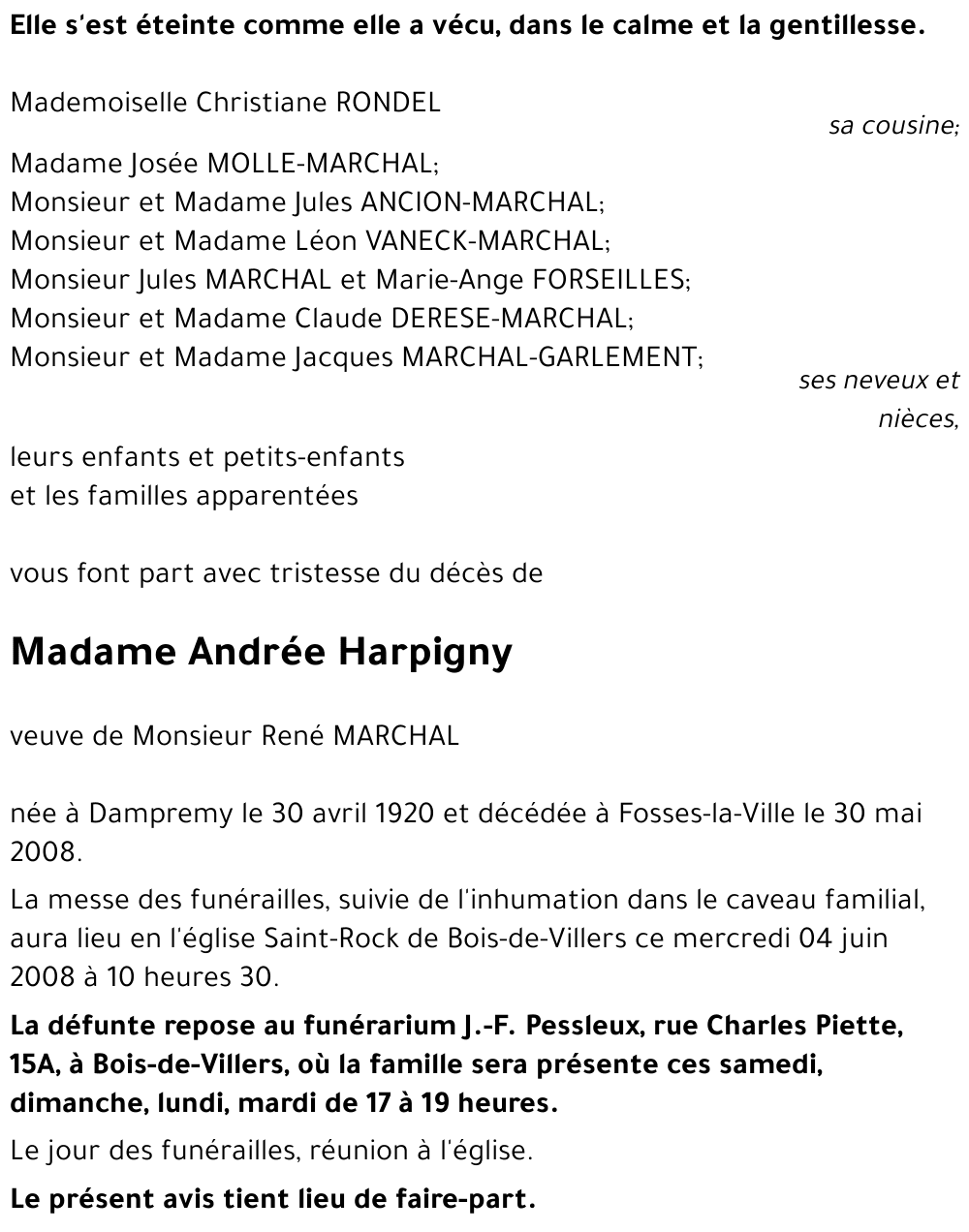 Andrée Harpigny
