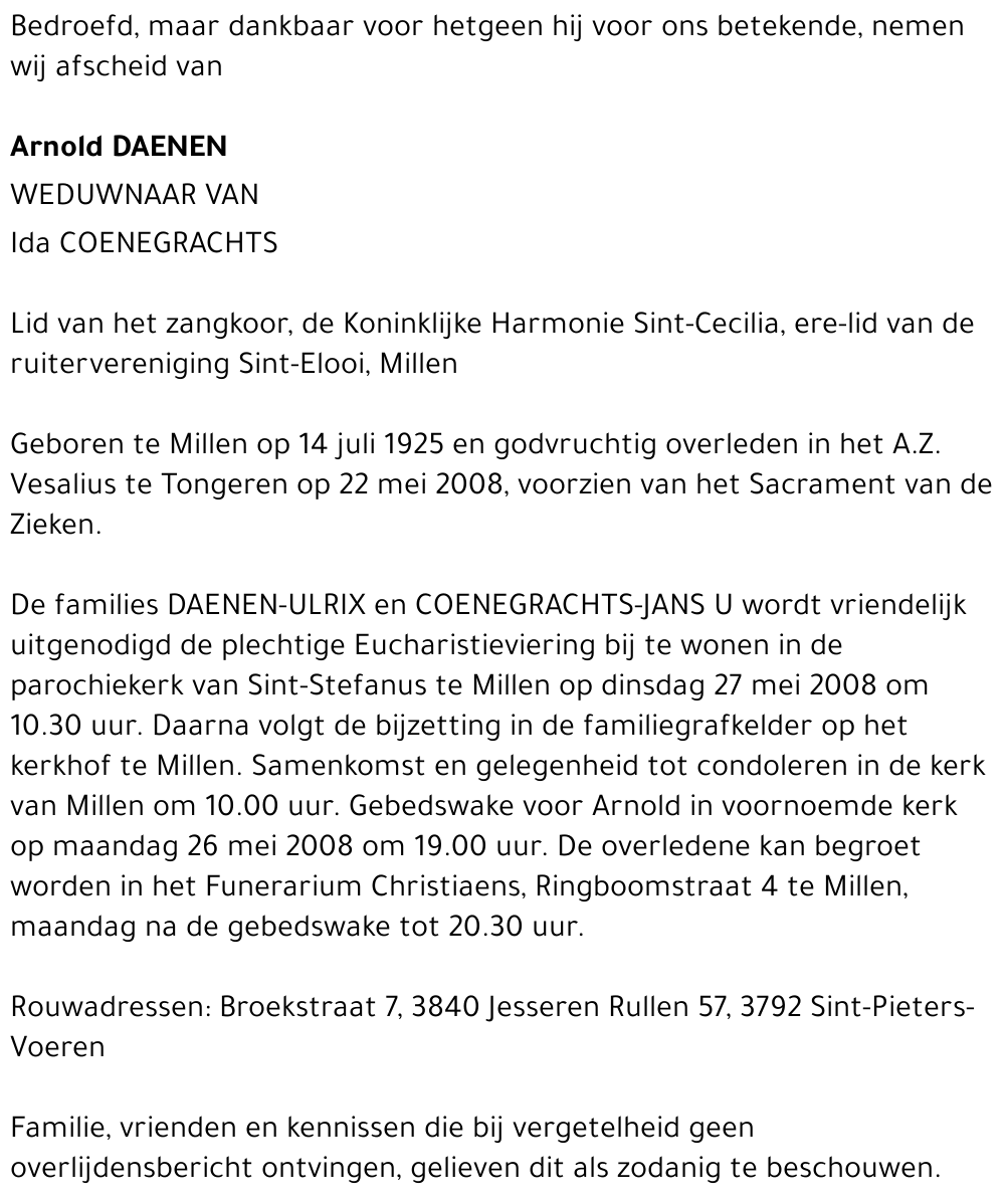 Arnold Daenen