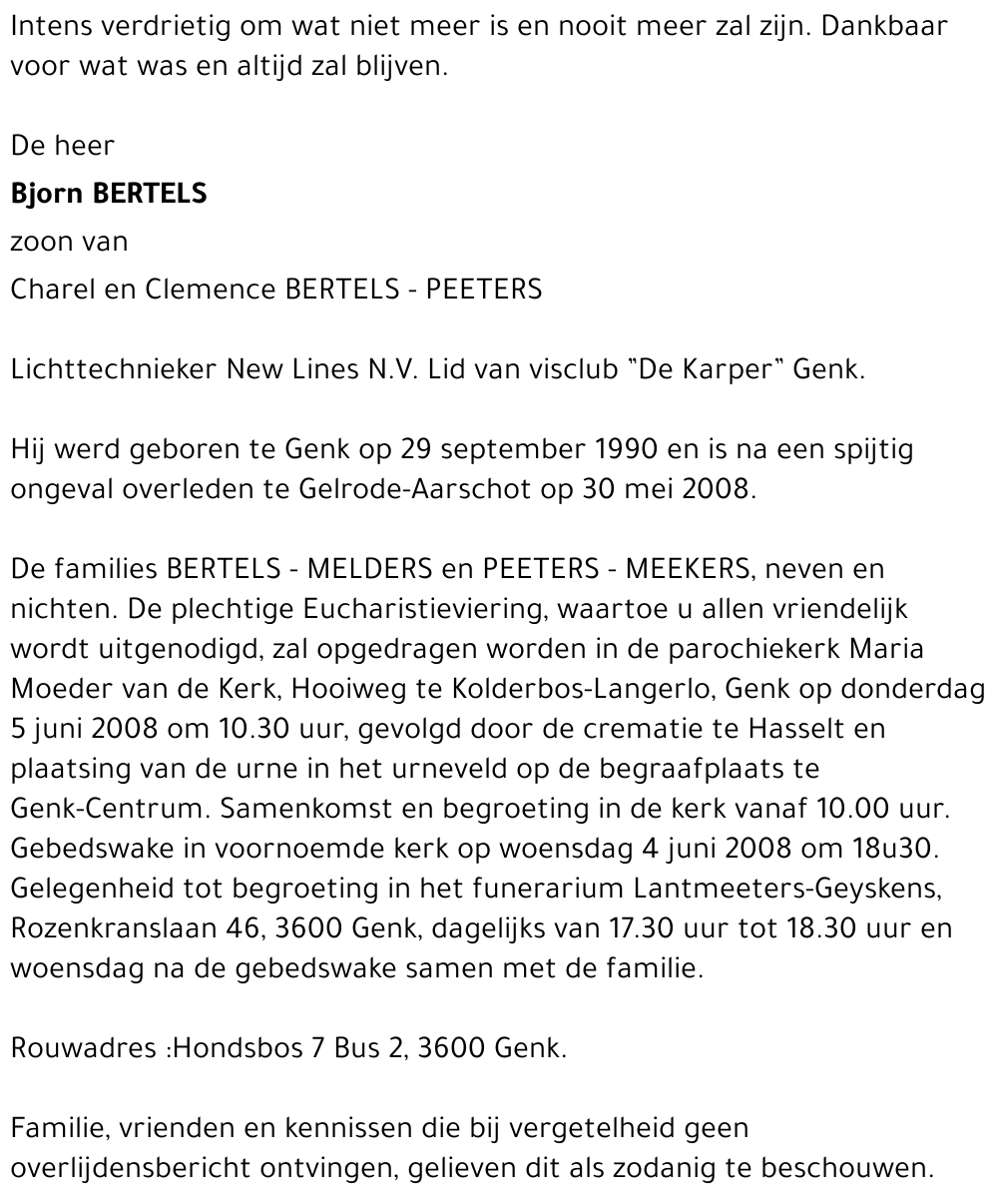 Bjorn Bertels