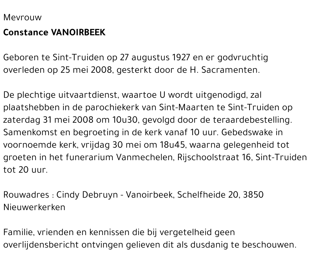 Constance Vanoirbeek